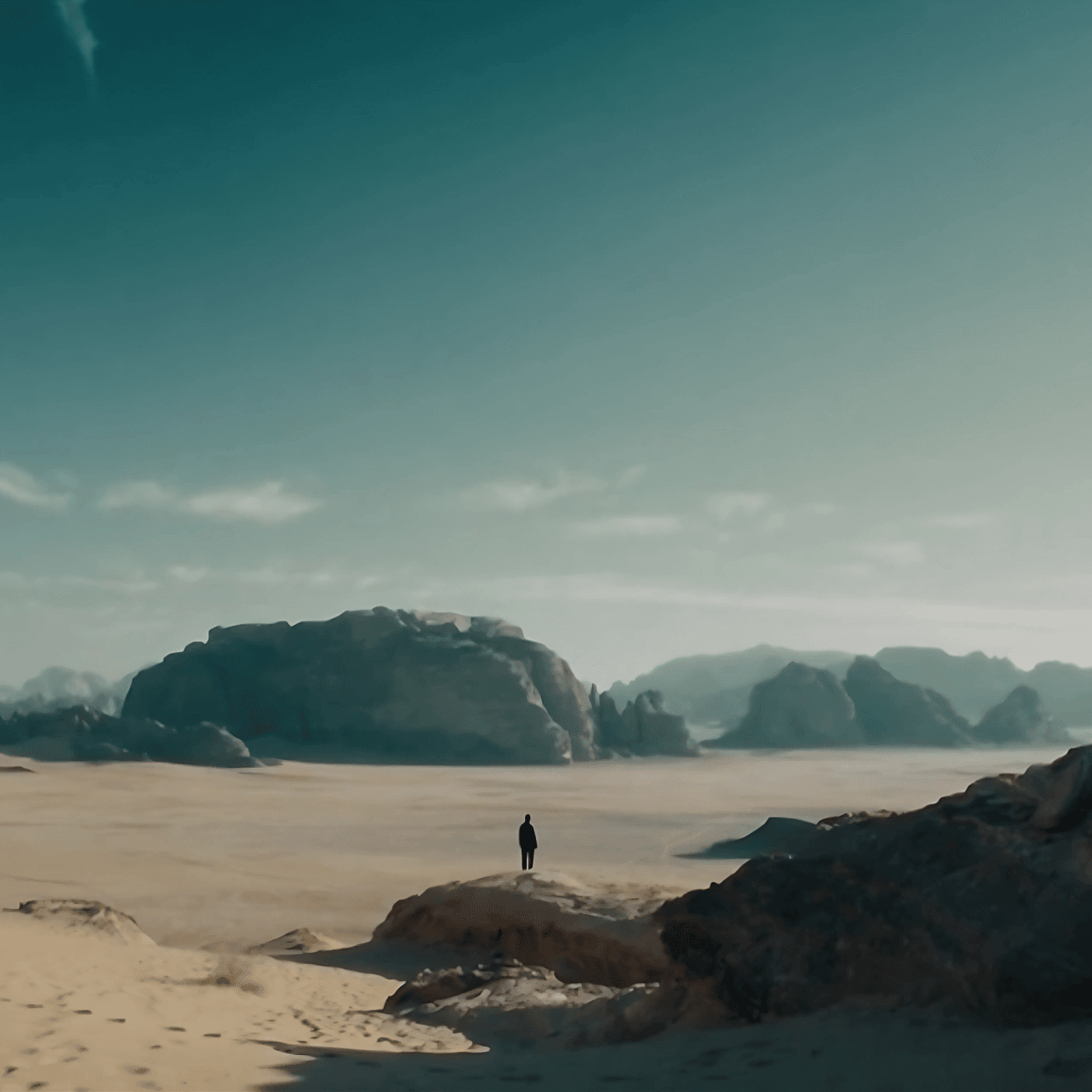 Still from Reem The Bedouin Boxeur short film with sound design and audio post by Superquiet