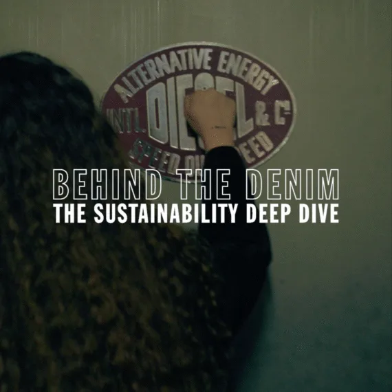 Still from Diesel Behind the Denim Episode 6 with sound design and audio post by Superquiet